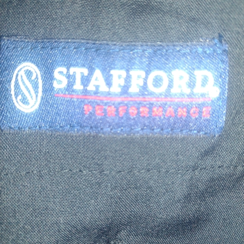 Stafford Performance Black Shirt